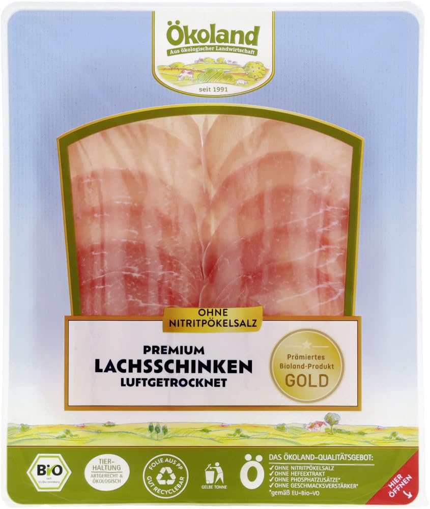 Premium Lachsschinken luftgetrocknet 18 x 80 g