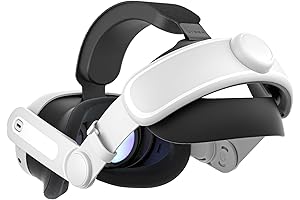 Elite Strap for Quest 3, Upgrade Comfort Head Strap for Meta Quest...