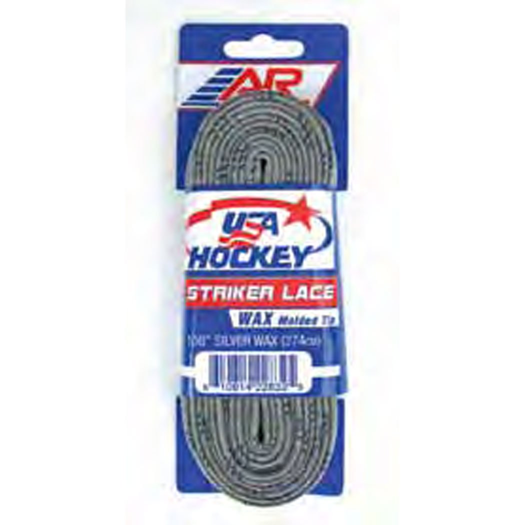 A&R Sports USA Waxed Hockey Laces, 96-Inch, Purple