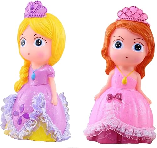 Miniatura 9 de SEWACC Caja de almacenamiento de escultura de regalo, estatua de muñeca, contenedor, mesa de comedor, colección de monedas, estuche de ahorro de