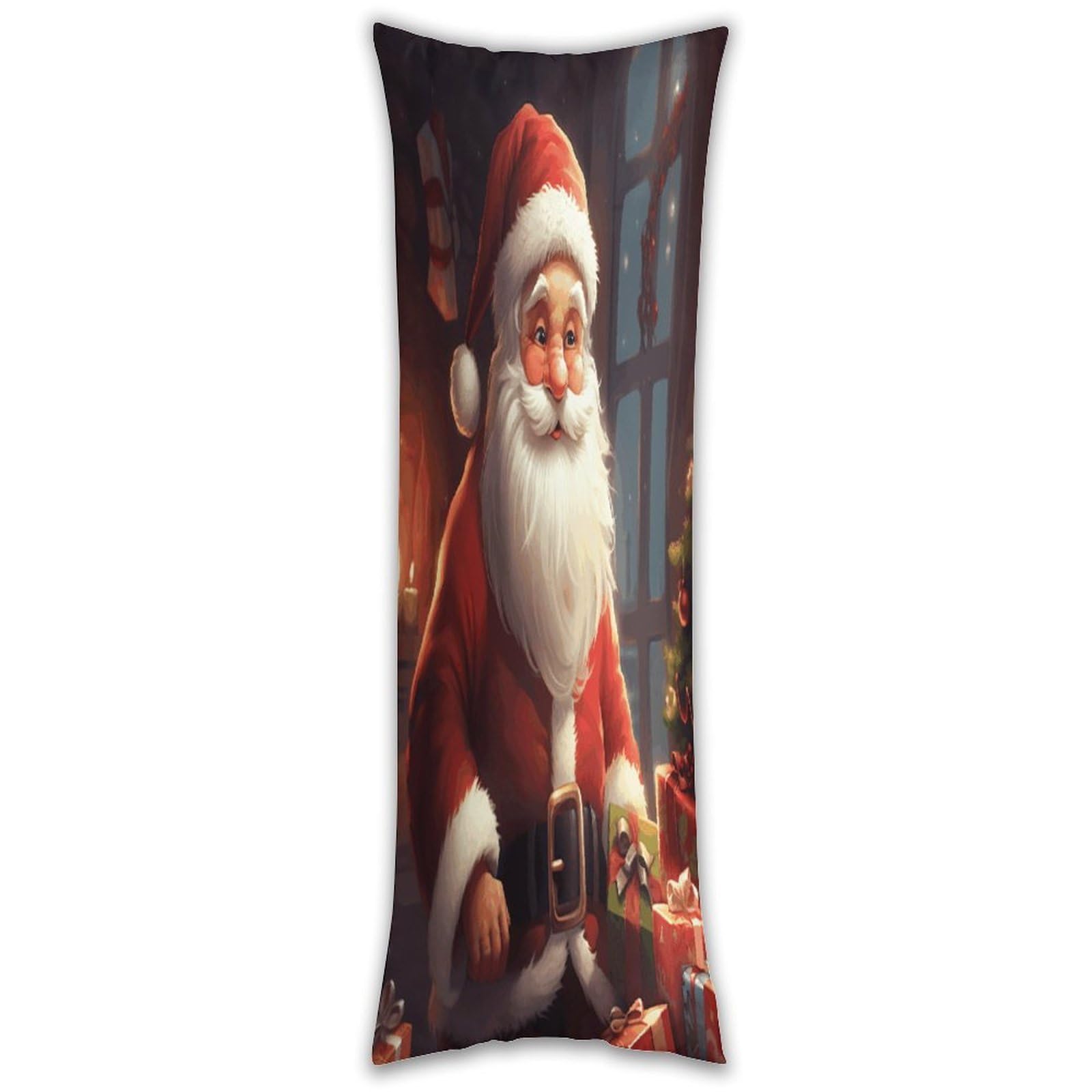 High Definition Long Pillow Case with Zipper Ultra Soft Microfiber Long Pillow Cover Breathable Body Pillow Protector Soft Wrinkle Pillowcase for Bed Sofa Bedroom 53 X 19 in