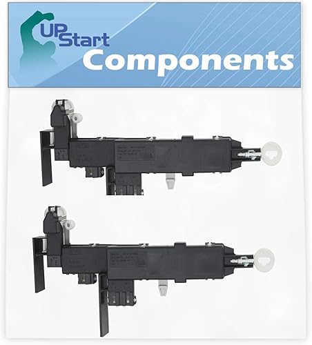 Paquete de 2 unidades 8182634 WP8182634 - Cerradura de puerta para lavadora Samsung WF316BAW - Compatible con DC64-00519B