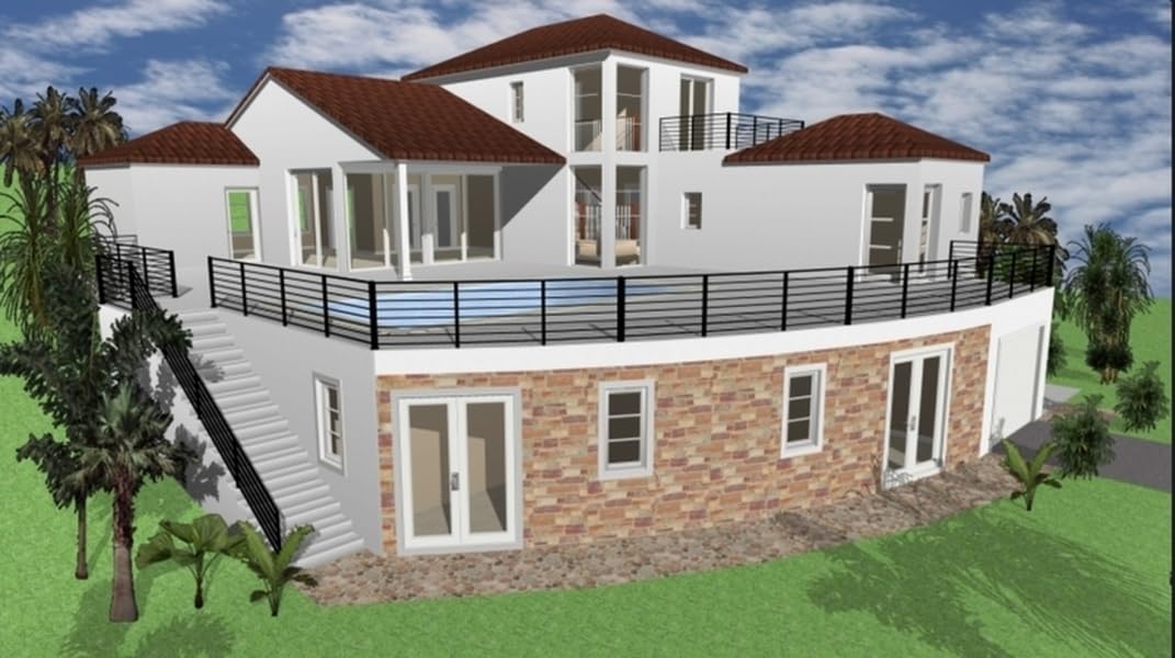 Architekt 3D 22 Gold DEUTSCH 1-PC - Dauerlizenz für Windows 11/10/8/7 - Optimal für Architekturplanung - (Product Key Card) - PKC
