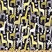 Michael Miller Giraffe Love Gray Fabric By The Yard