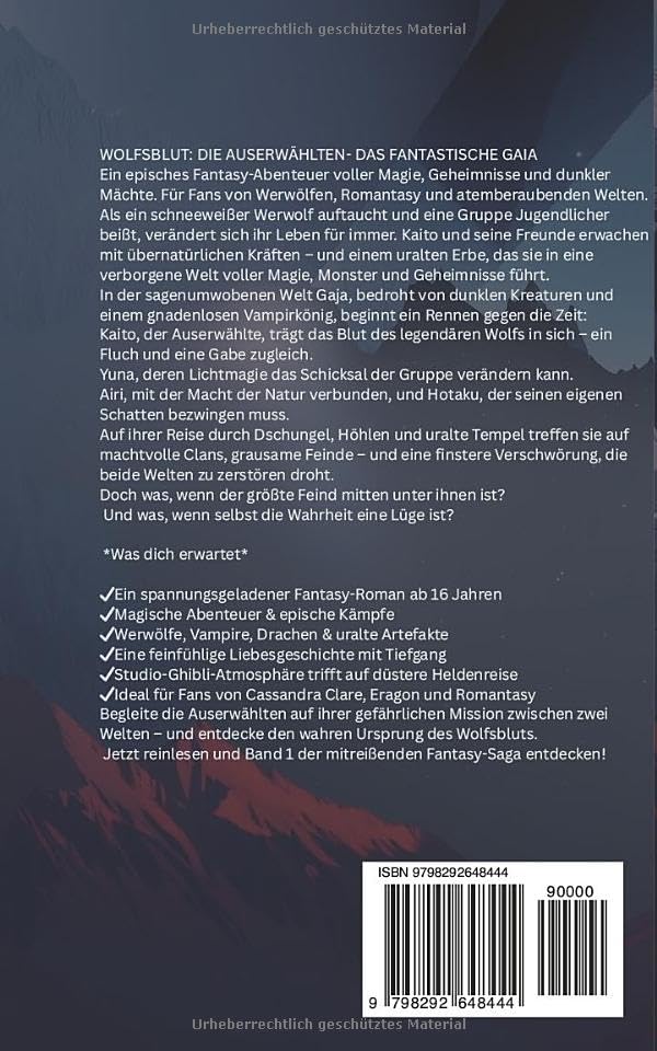 Wolsblut Die Auserwählten: Das fantastische Gaia