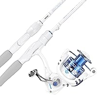 KastKing Centron Lite Spinning Rod Reel Combo - IM6 Graphite 2Pc, 9+1 Bearings, Ceramic Guides for Bass Trout Walleye