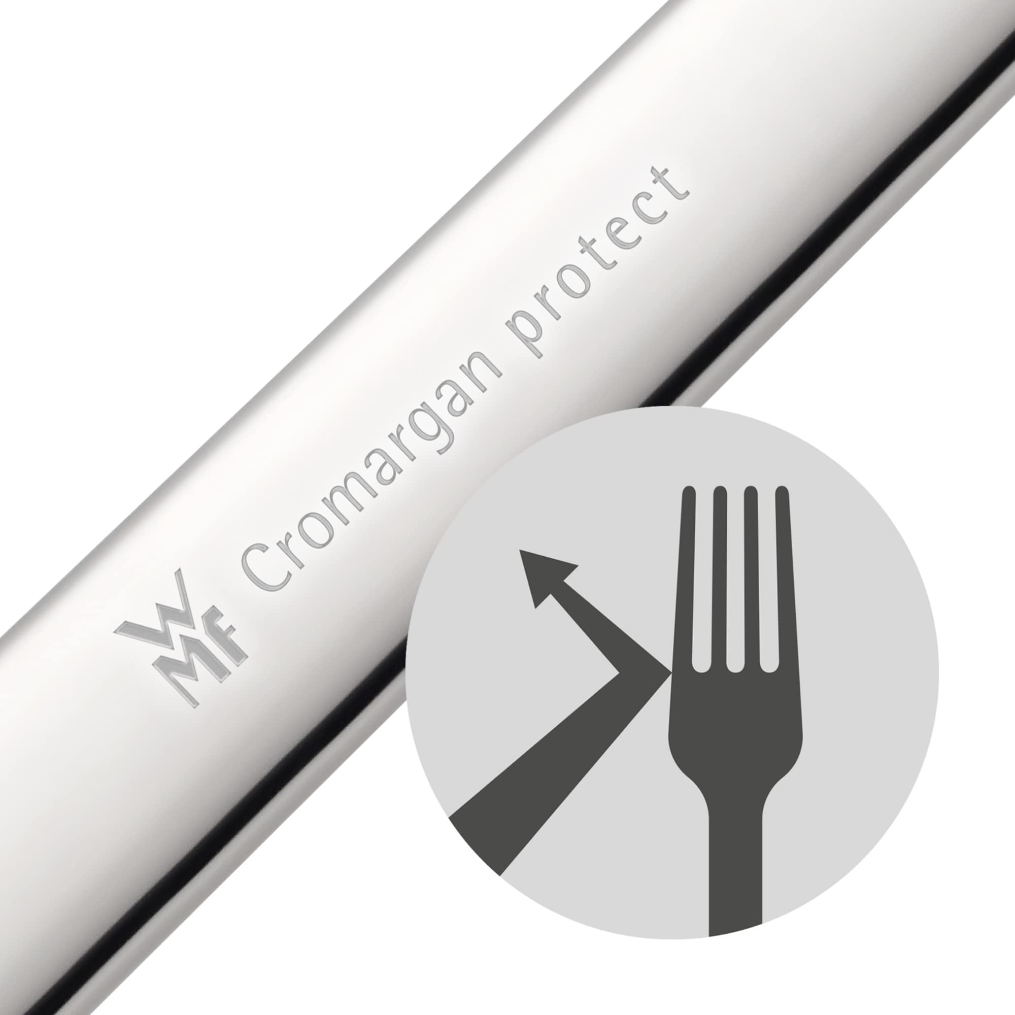 WMF Jette Cromargan Protect - Cucharillas pequeñas para café, 6 Unidades, Color Plateado