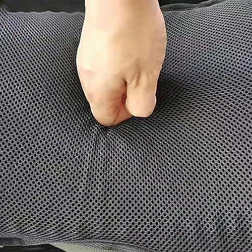 Cojín para asiento de motocicleta contra el dolor de espalda y el calor 6