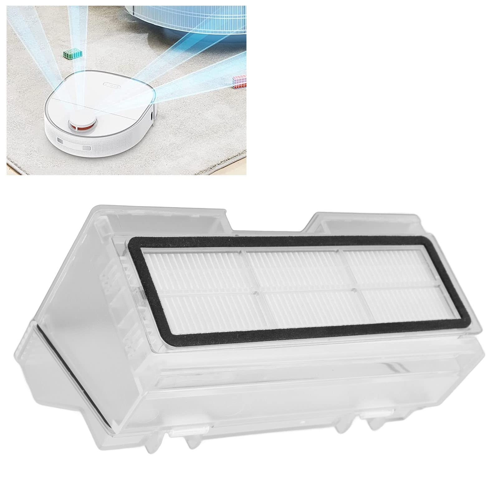 Kit Contenitore Polvere Di Ricambio Per Dreame W10 / W10pro – In ABS, Facile Da Sostituire