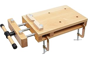 Heavy-Duty Wood Vise Kit - Essential Tool for Workbenches and Woodworking