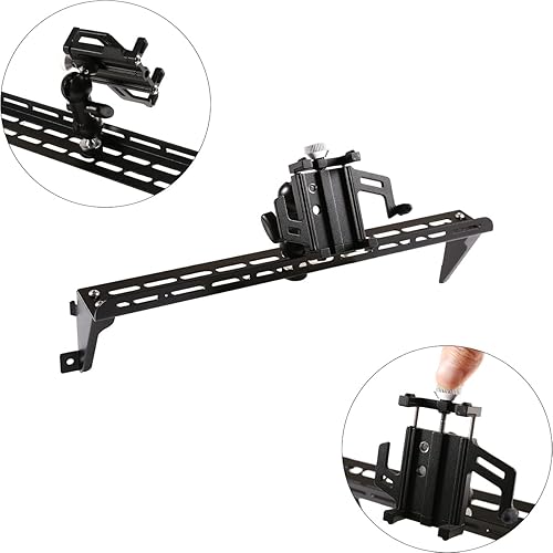 Miniatura 3 de LLKUANG Soporte de teléfono móvil para Toyota FJ Cruiser 2007-2021, control central, ventilación de aire, multifuncional, soporte para teléfono