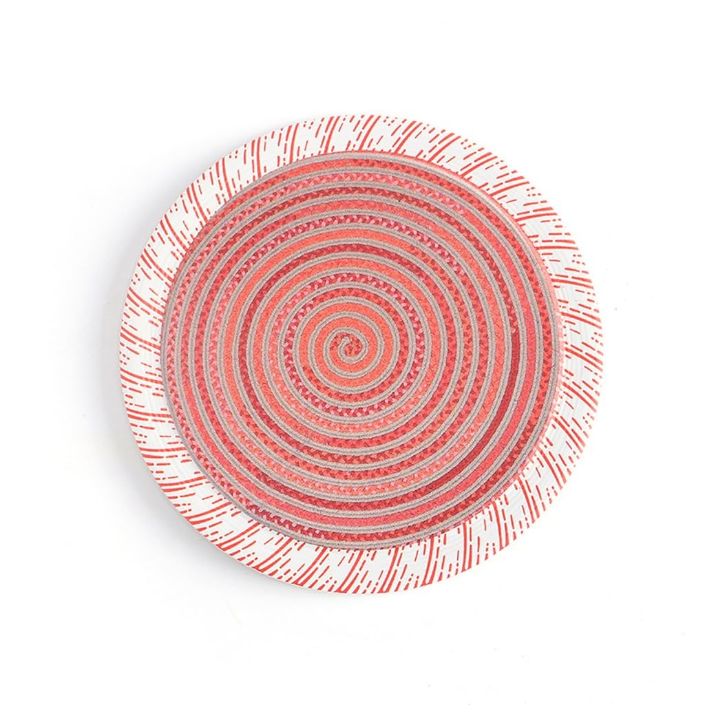 Napperon circulaire cadeau isolé idée originale pour pendaison de crémaillère