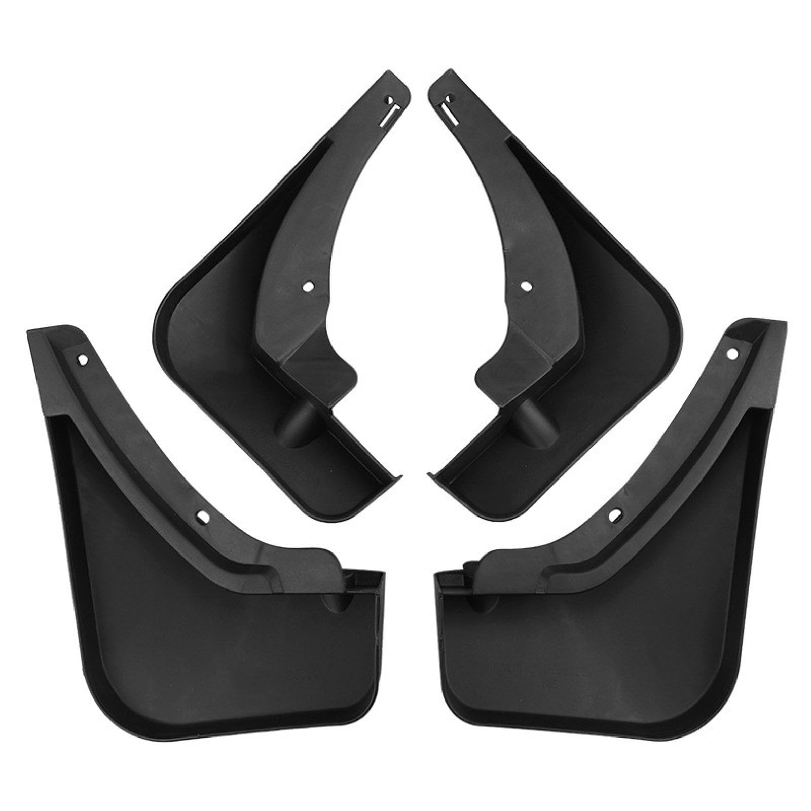 CDQSB 4 Pcs Car Mud Flaps for Hong Qi HS5 2019-2022, Front Rear Fenders Splashproof Splash Guards Mudflaps Protects Accessories