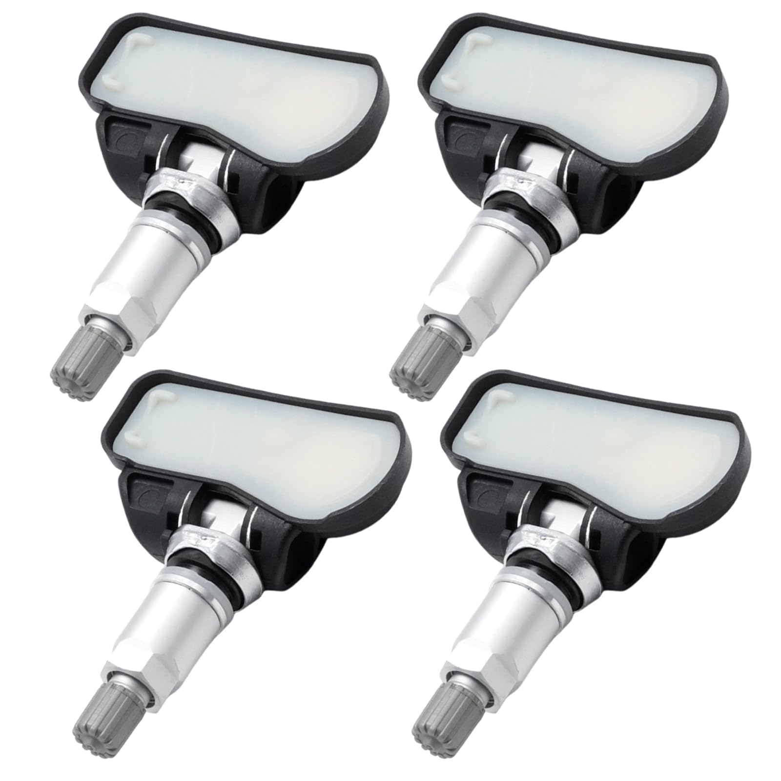 Hoypeyfiy 4 Stück A0009050030 Reifendrucksensor, Ersatz für Mercedes Benz C-Klasse W204 W205 GLC GLE, TPMS-Sensor für Klasse A B C