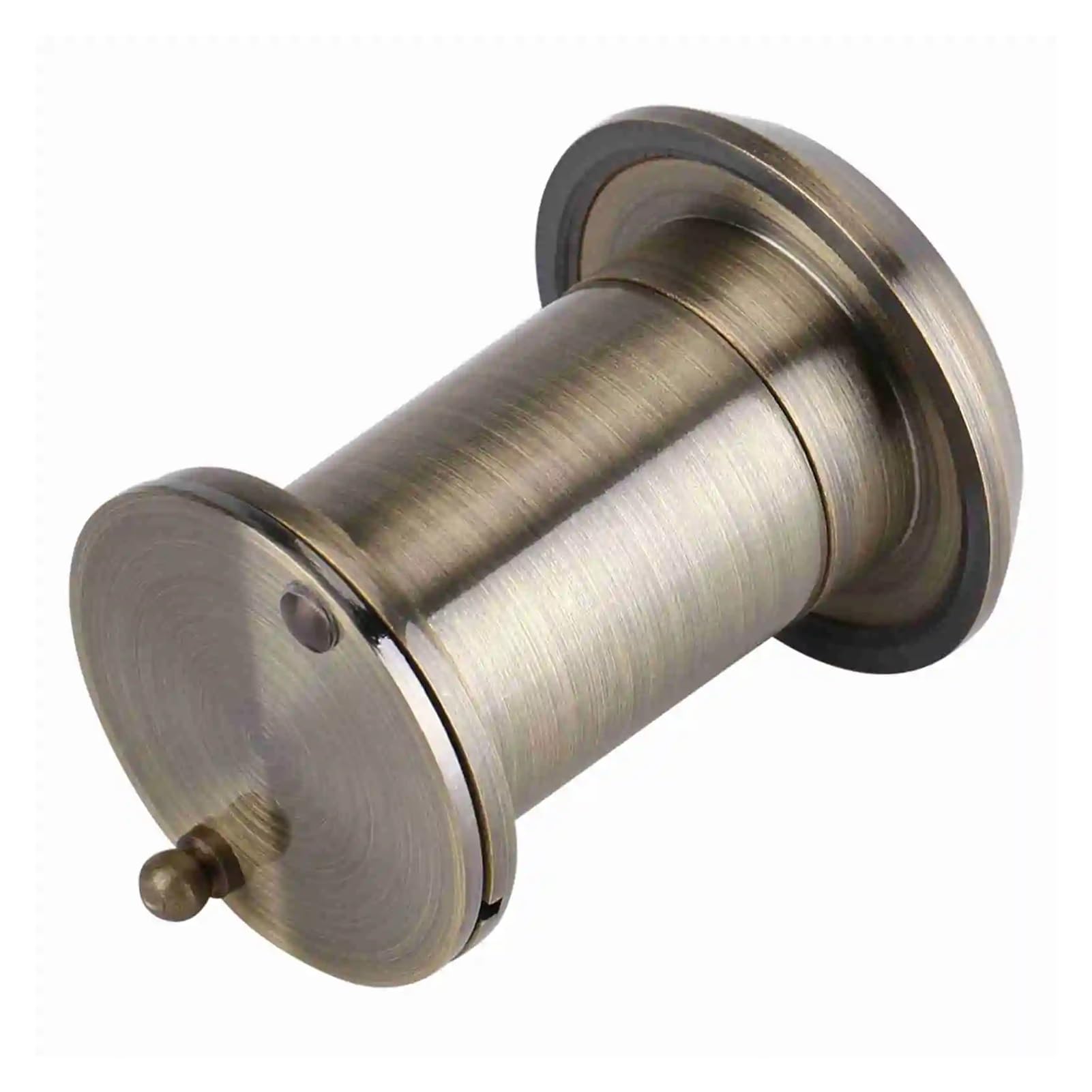 Gwyzax Bronze Peep Holes For Door 4Pcs Zk20 Home Security Optical Glass 220 Degree Wide Angle Door Scope Viewer(Bronze)