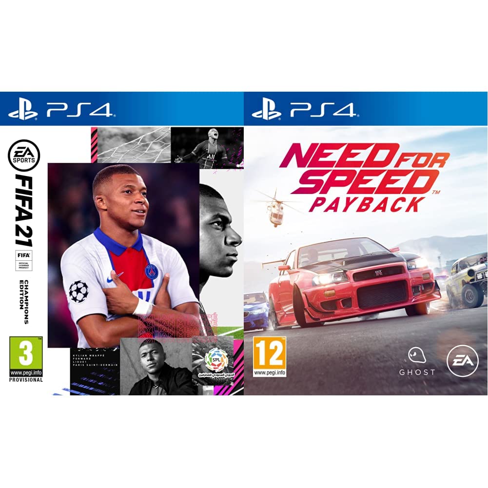 FIFA 21 Champions Edition (PS4)+Need for Speed Payback (PS4) (B08NTWLR1H) Amazon Price History, Amazon Price Tracker