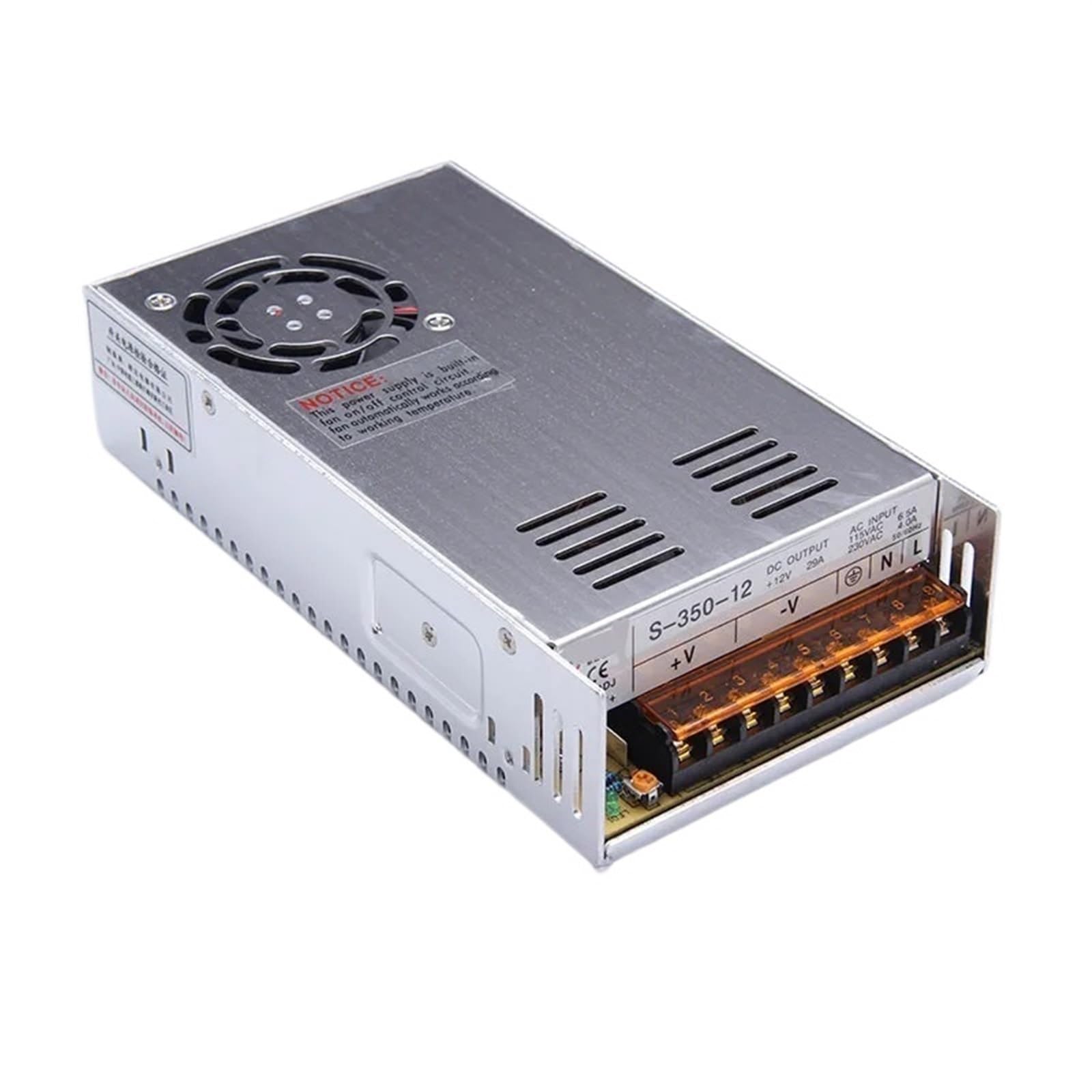 Alimentation à découpage S-350 27V 13A pour vos projets et machines DIY
