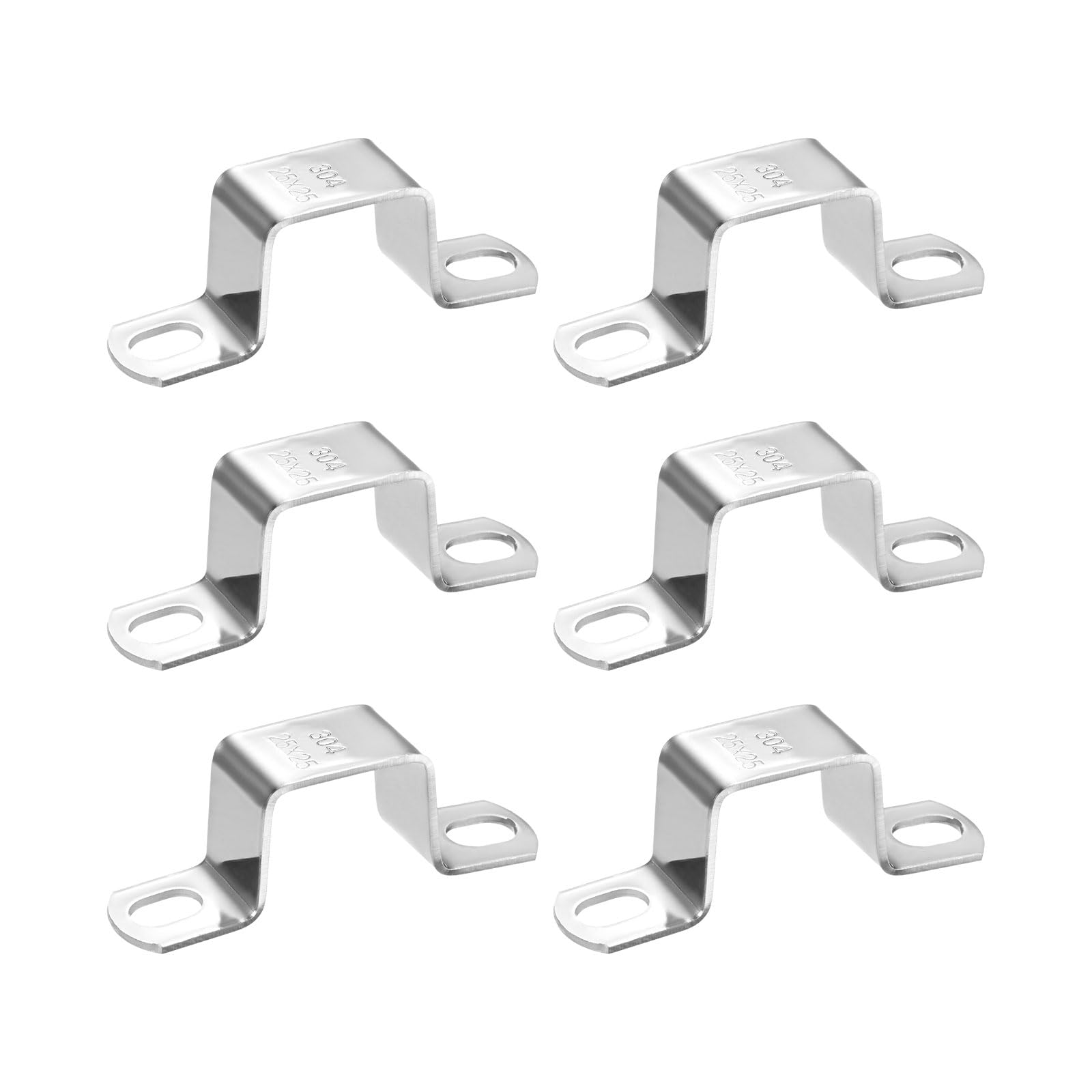 Support de connecteur en U 25x25 fixe pour sécuriser une porte fermée instable