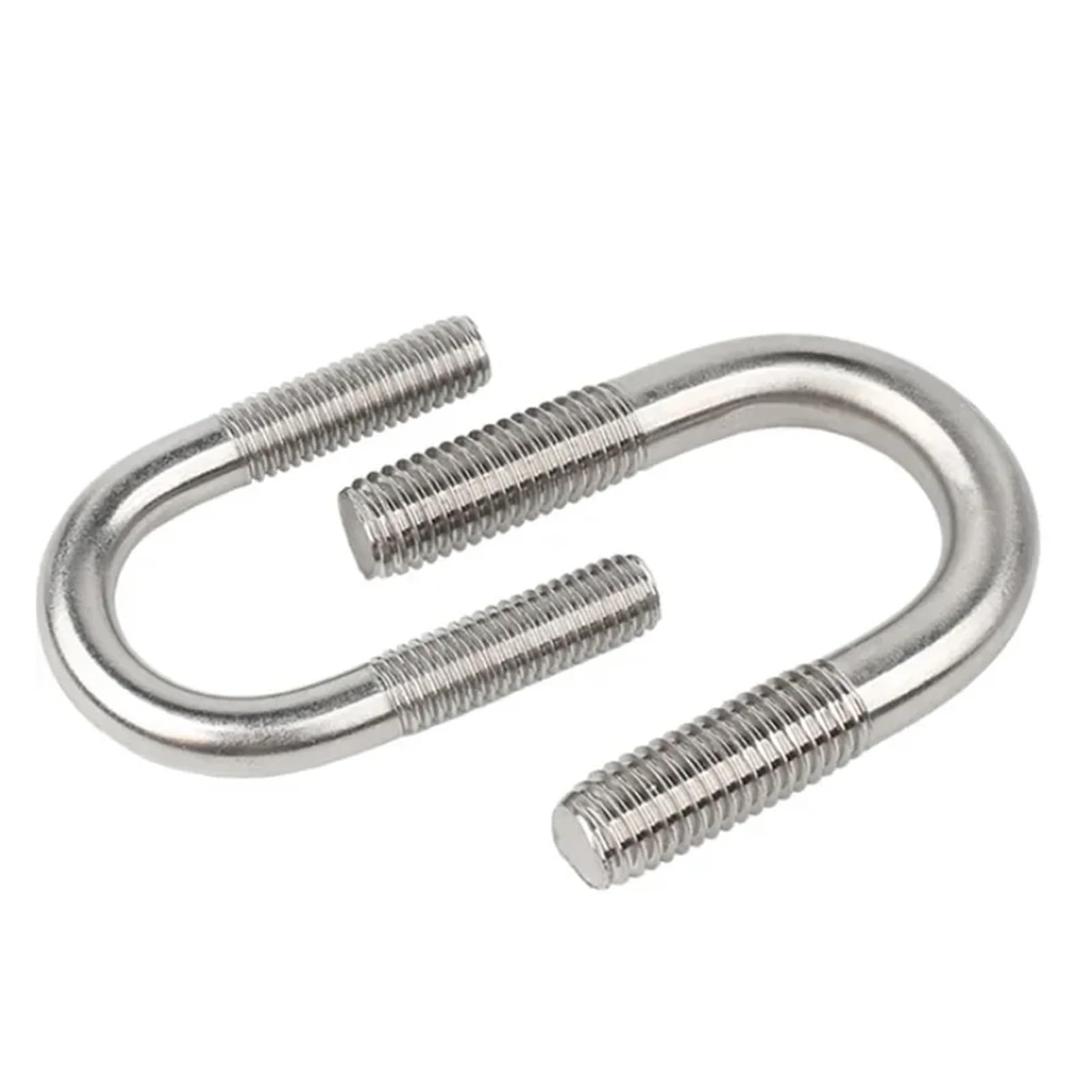 Generisch M8 metrische U Bolzen aus Edelstahl 316, rund gebogen, U Bolzen, U Klemme, A4 70 Schrauben(M8X45mm 5pcs