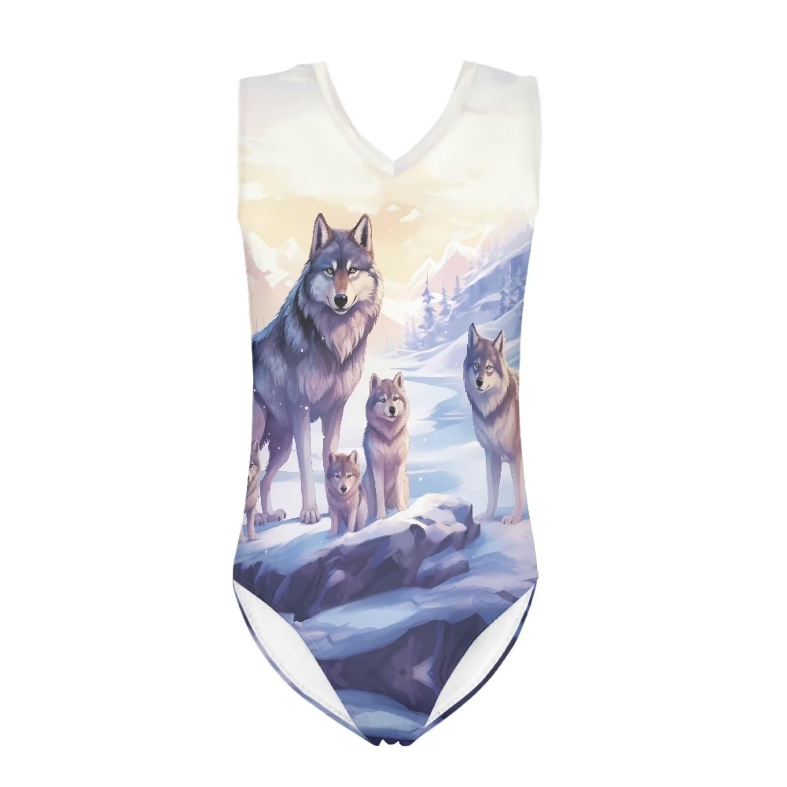 ZFRXIGN Leotards for Girls Gymnastics 3-14 Years Kids Dance Clothes Summer Beachwear