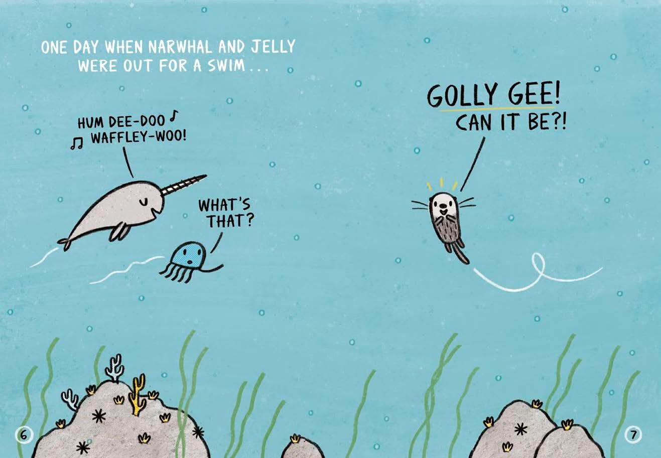Narwhal's Otter Friend (A Narwhal and Jelly Book #4) - Image 2
