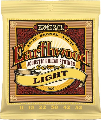 Ernie Ball 2004 Earthwood 80/20 Bronze Light Acoustic Guitar Strings-image-21