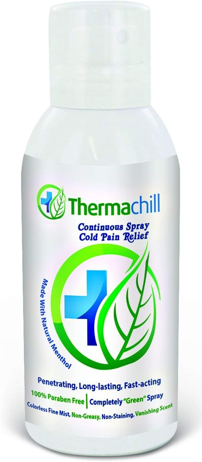 Pain Relief Spray 4 Ounce | All-Natural | Relieves Neuropathy, Arthritis, Fibromyalgia, Plantar Fasciitis, Back Pain, Sciatica, Tendonitis, Tennis Elbow, Bursitis, Muscle and Joint Pain