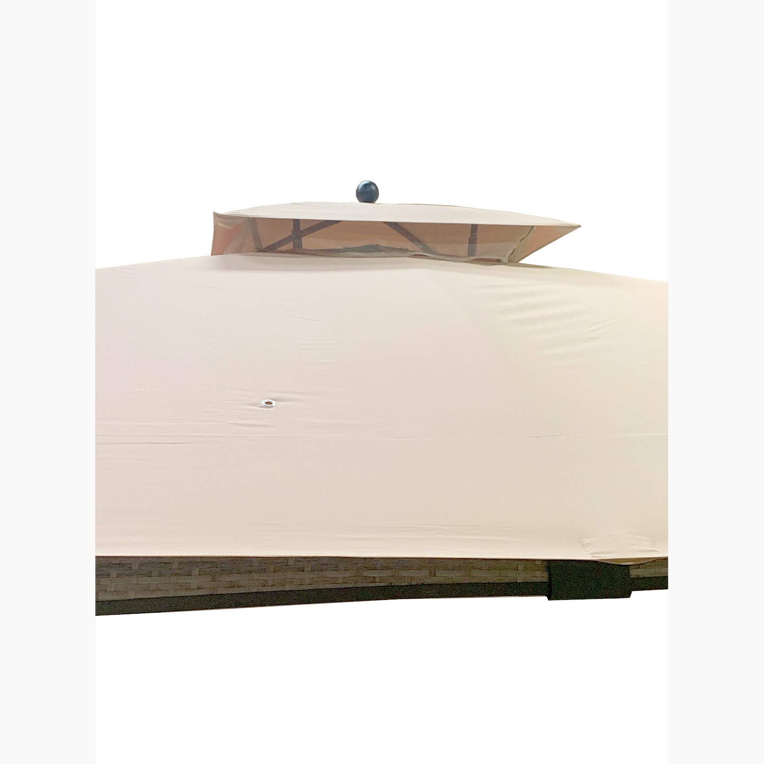 Garden Winds Ersatzdach Für Lakewood Pavillon - RipLock 350 In Beige, Wasserabweisend & Feuerhemmend