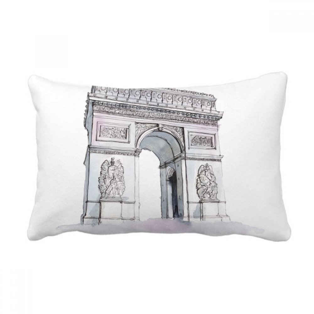 Cadeau coussin lombaire Arc de Triomphe Paris pour amateurs de France
