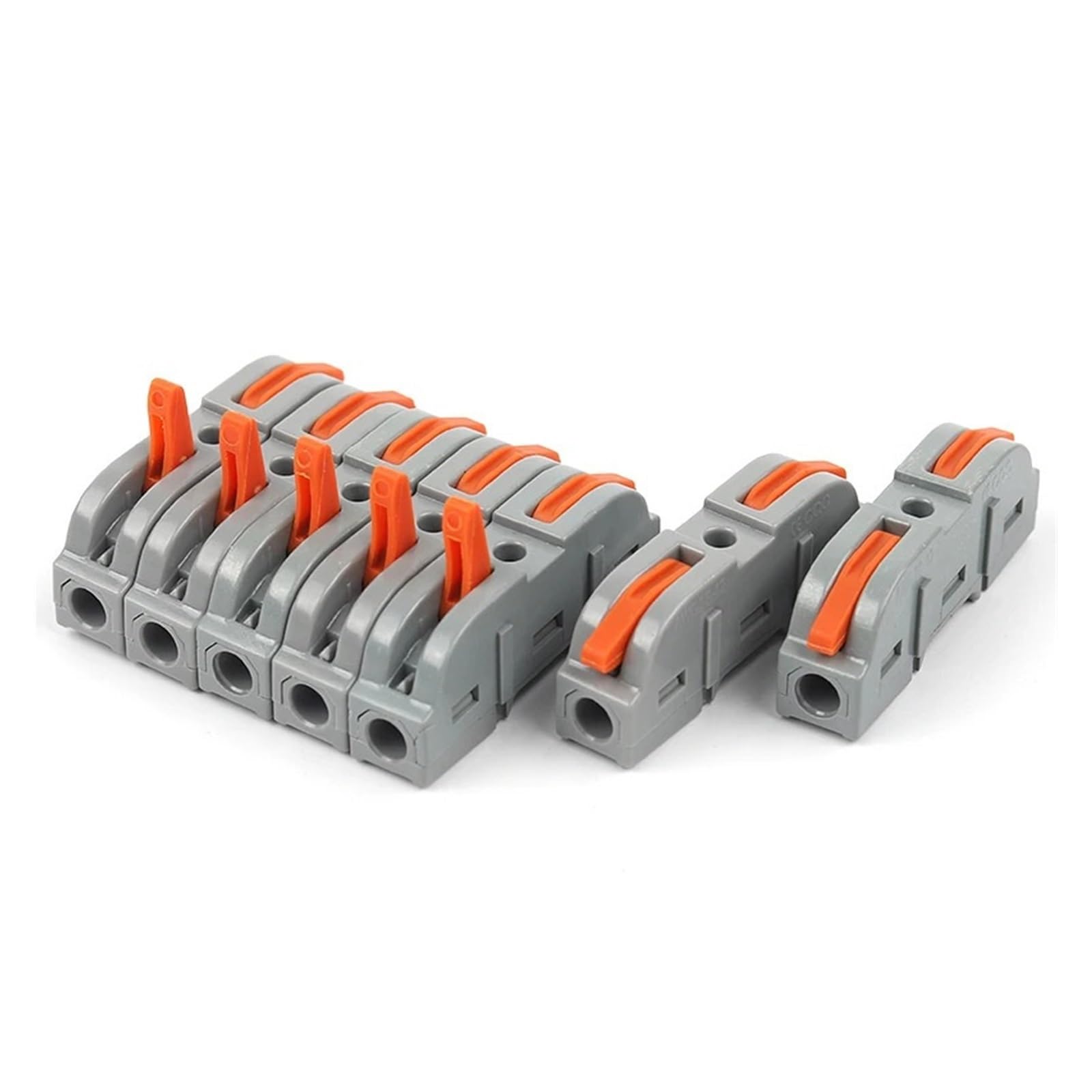 Conectores de cable rápido y compacto tipo tope para empalmes de circuitos, pack de 100 piezas