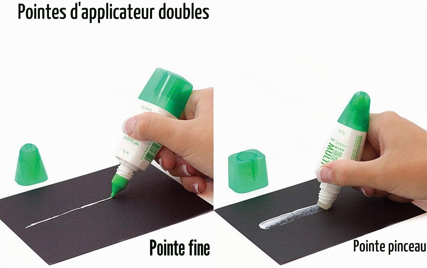 Tombow PT-MTC Colle liquide Multi Talent à deux pointes 25 g (lot de 10, Multi Talent)