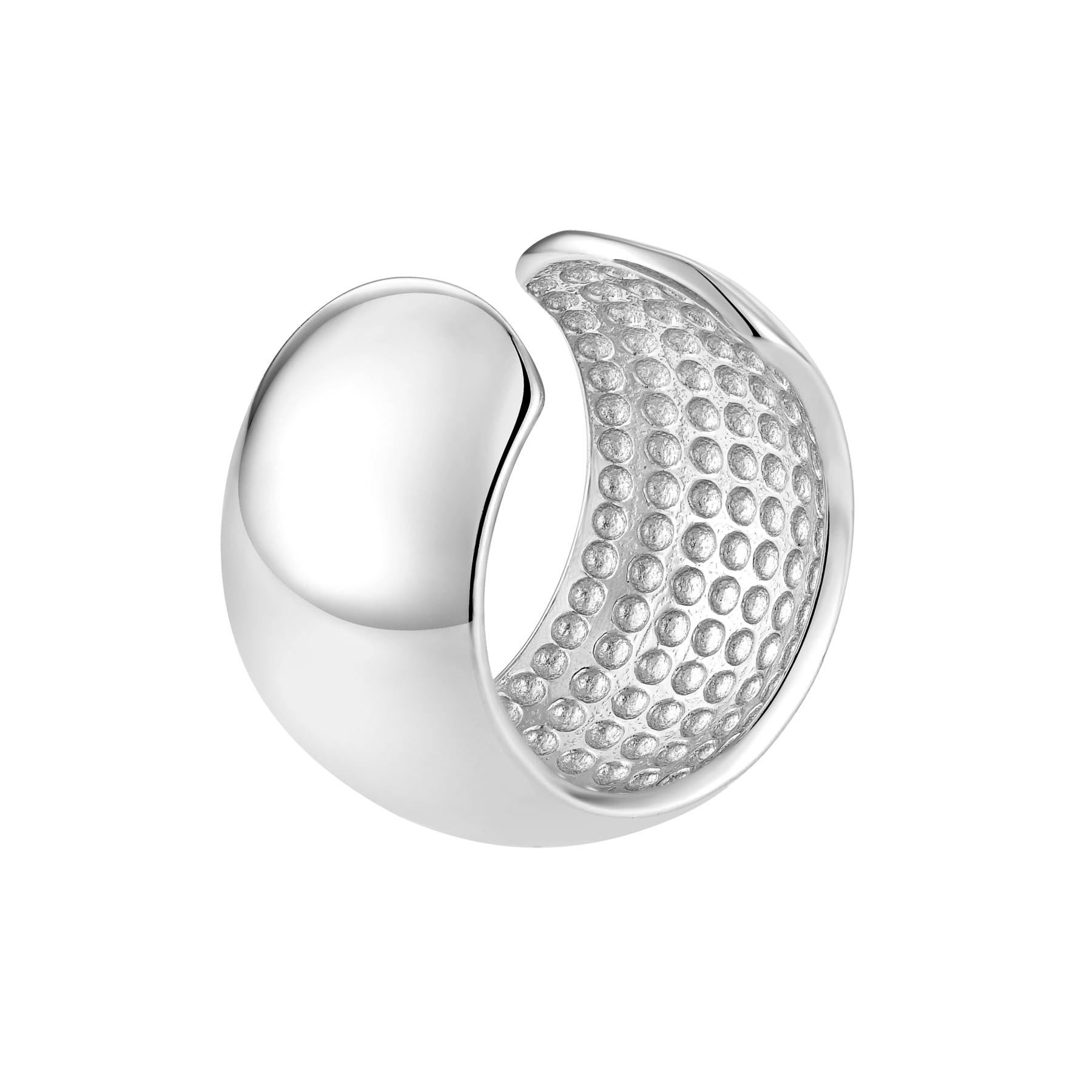 JO WISDOM Cuff Earrings 925 Sterling Silver Ear Cuff Earrings Non-Piercing Clip On Earrings Cartilage Cuff Earrings Conch Wrap Ear Cuffs Fine