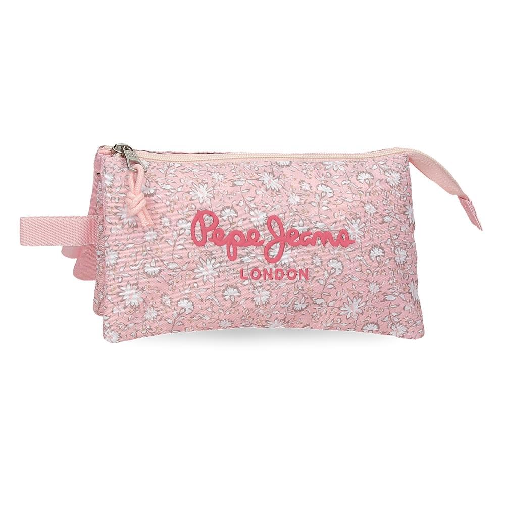 Pepe Jeans Mia riñonera, bandolera, azul claro varios compartimentos, Poliéster, de Joumma Bags — view 16