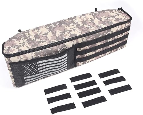 Miniatura 5 de Organizador de maletero de automóvil compatible con Toyota FJ Cruiser 2007-2021, organizador de bolsas de automóvil, caja de almacenamiento para