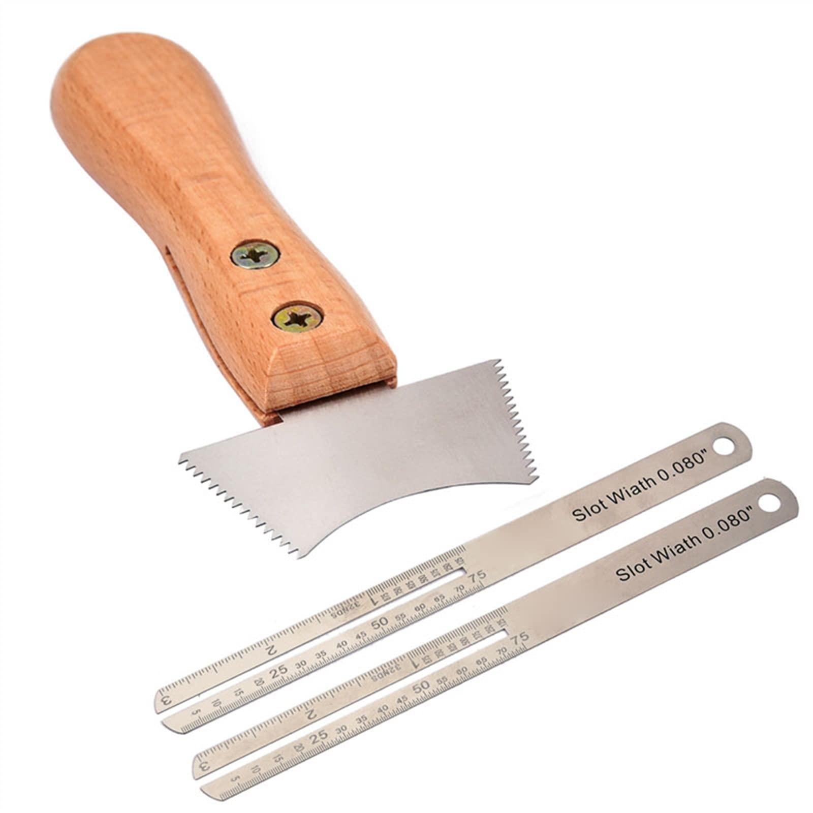 TSTS Guitare Fret Fil Rainure Protecteur Règle Touche Remplacer L'ensemble D'outils Protéger La Touche Remplacer L'ensemble D'outils Outils de Lutherie Guitare