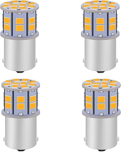 Miniatura 8 de Bombilla de freno LED 1157 12V-24V súper brillante de baja potencia 7528 2357 2057 BAY15D luces traseras de repuesto para luces de reversa, luces