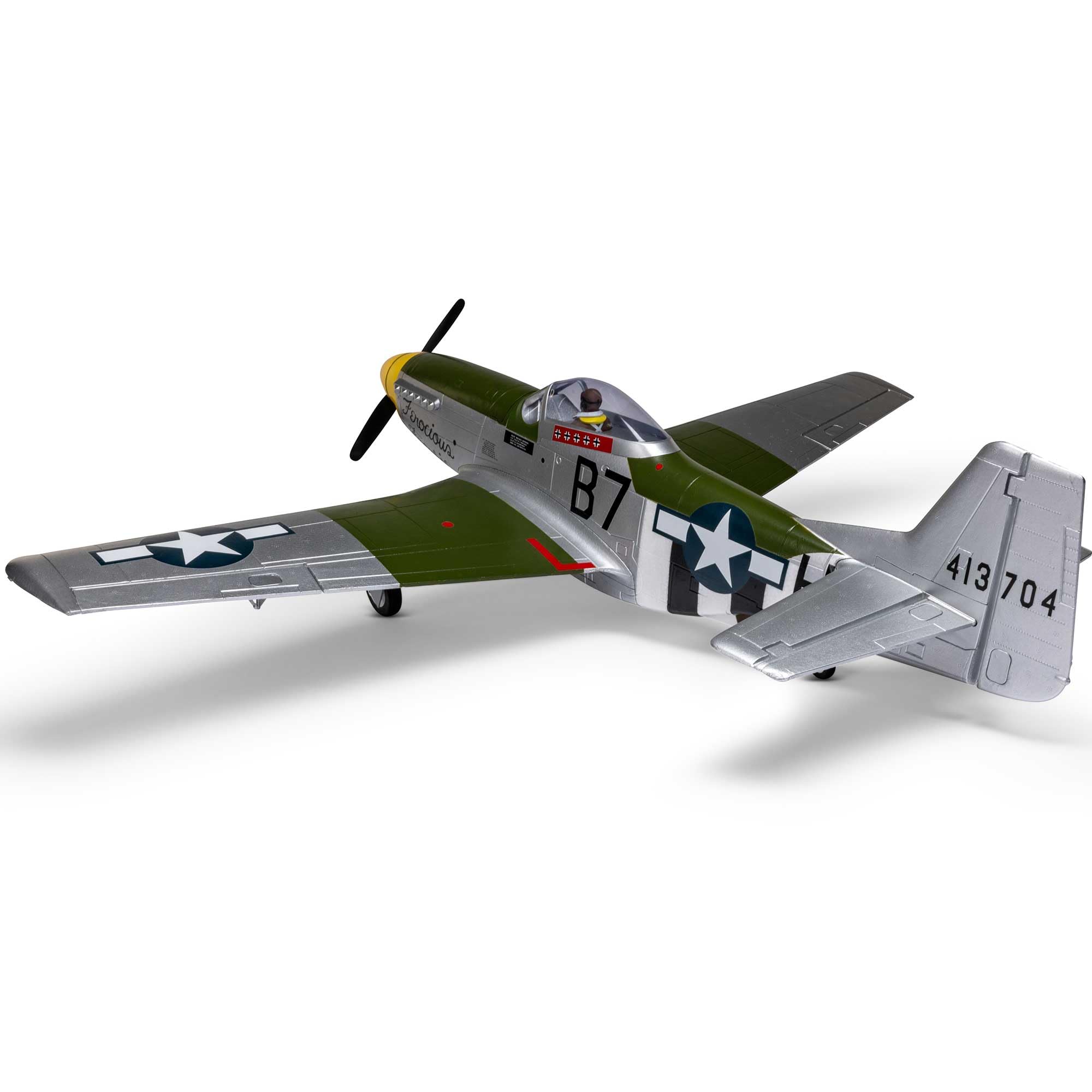 E-Flite P-51D Mustang 1.0m BNF Basic with AS3X+ and Safe Select