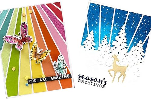 Miniatura 4 de Troqueles de corte con marco de fondo 3D, plantillas de metal, herramientas de álbumes de recortes, plantilla de grabado para manualidades de