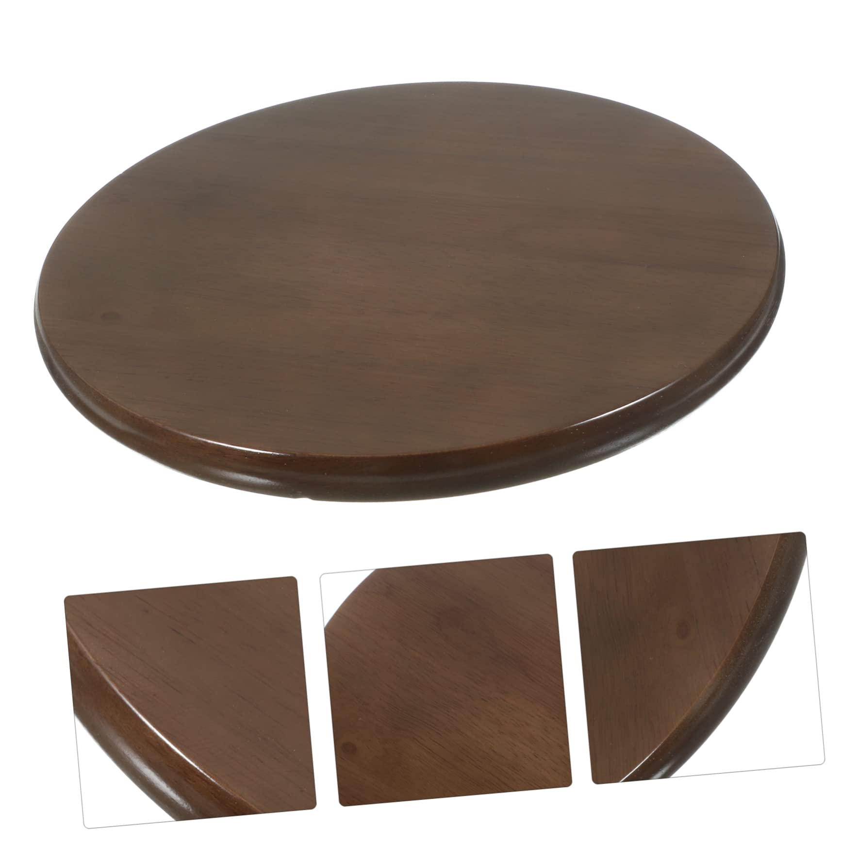 MAGICLULU Ronde stoel noedels kruk zitdeel hout barkruk