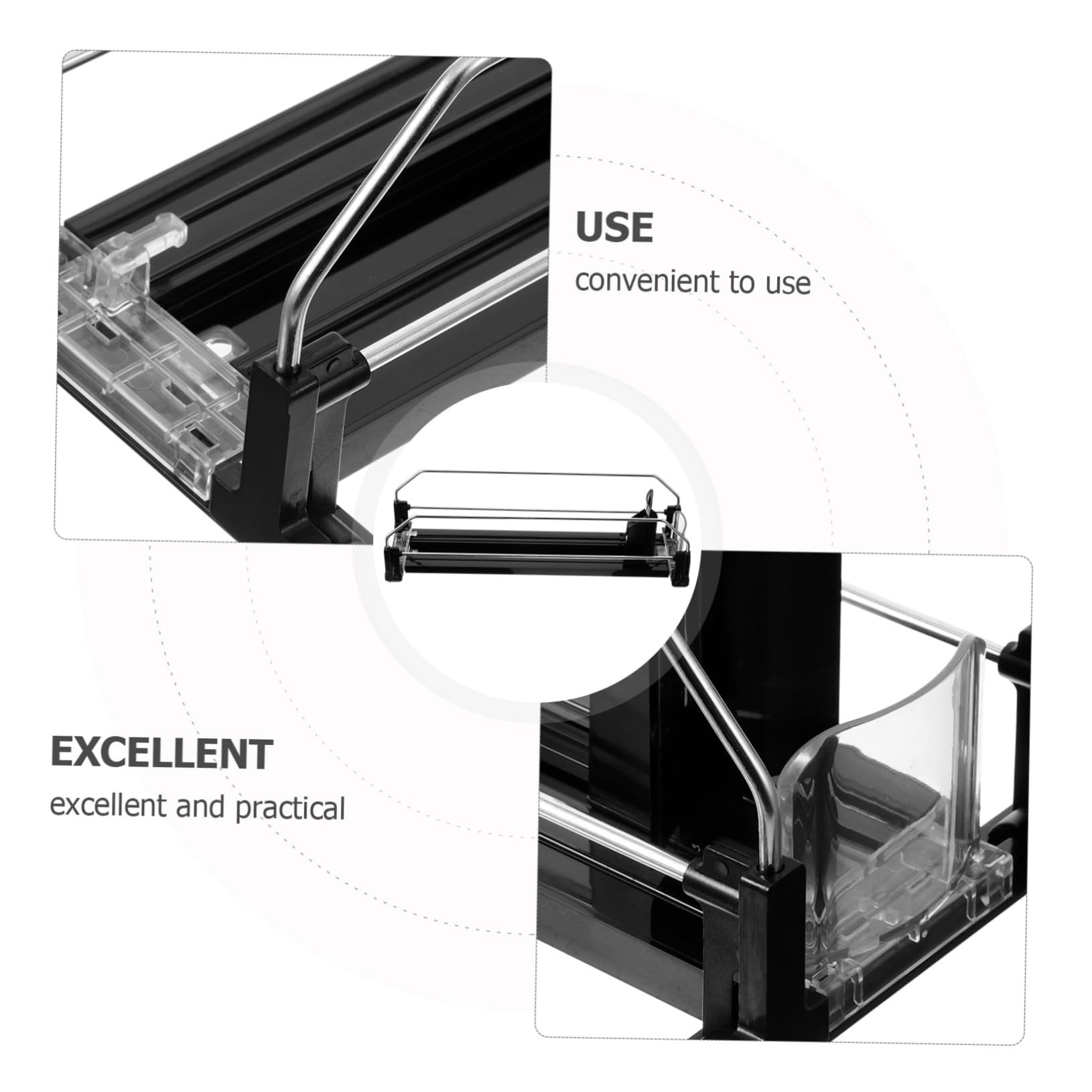 HEALEEP Fridge Drink Dispenser Soda Can Organizer Plastic Metal Sturdy Easy to Use