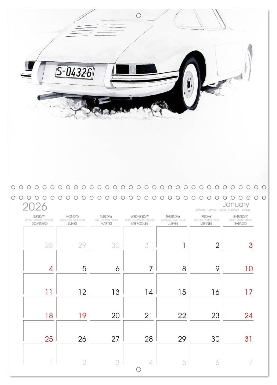 ポルシェ 万年カレンダー Amazon.co.jp: ポルシェ911の50年 (月間壁掛けカレンダー 2023年 11.7