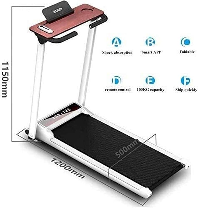 Caminadora Plegable Eléctrica Doméstica KOMFGT 100 kg miniatura 6