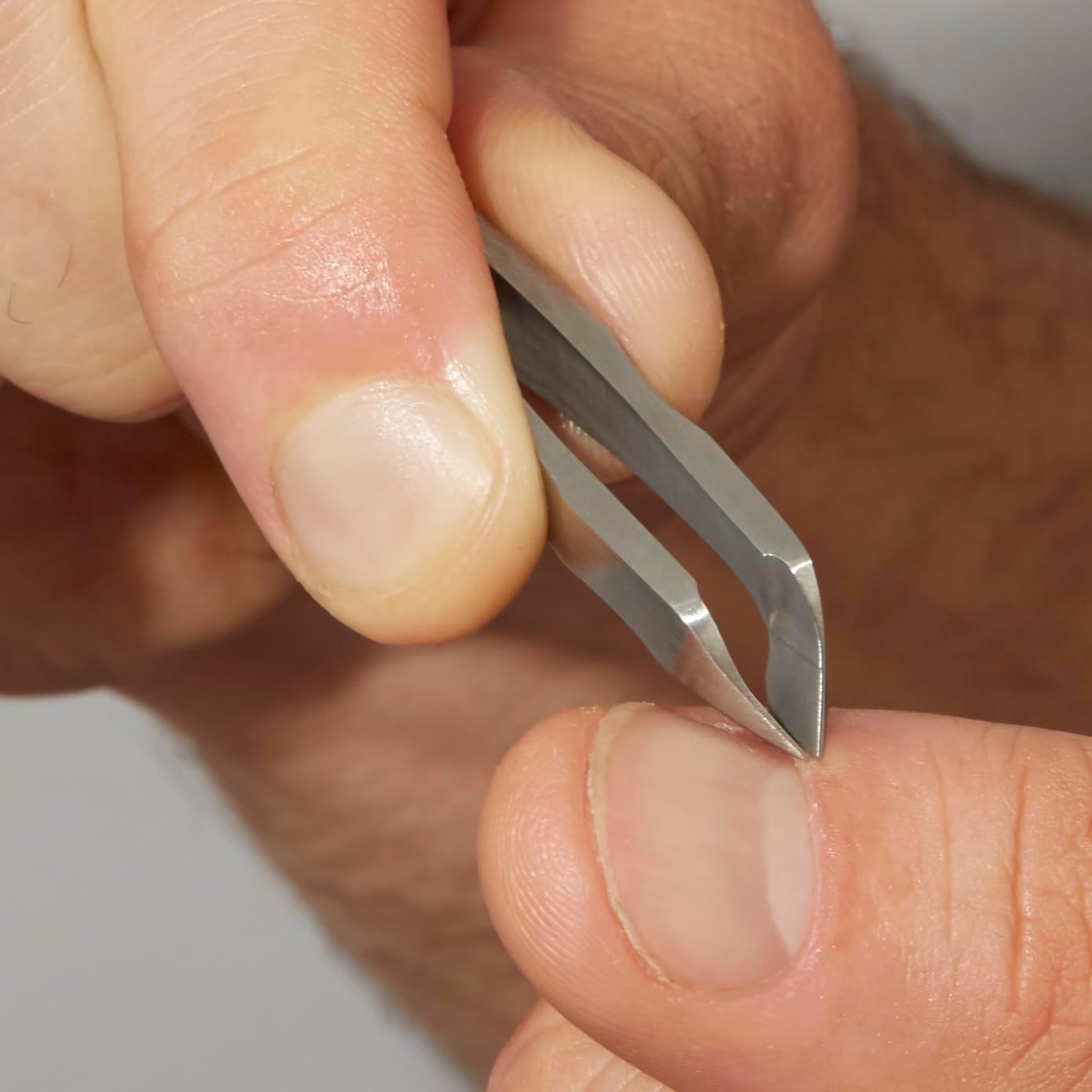 Mini Squeeze Cutical Nipper, Sier