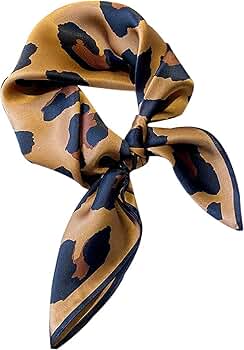 Amazon.com: YUSIWOAL Multi-use Scarfs Leopard Print Silk