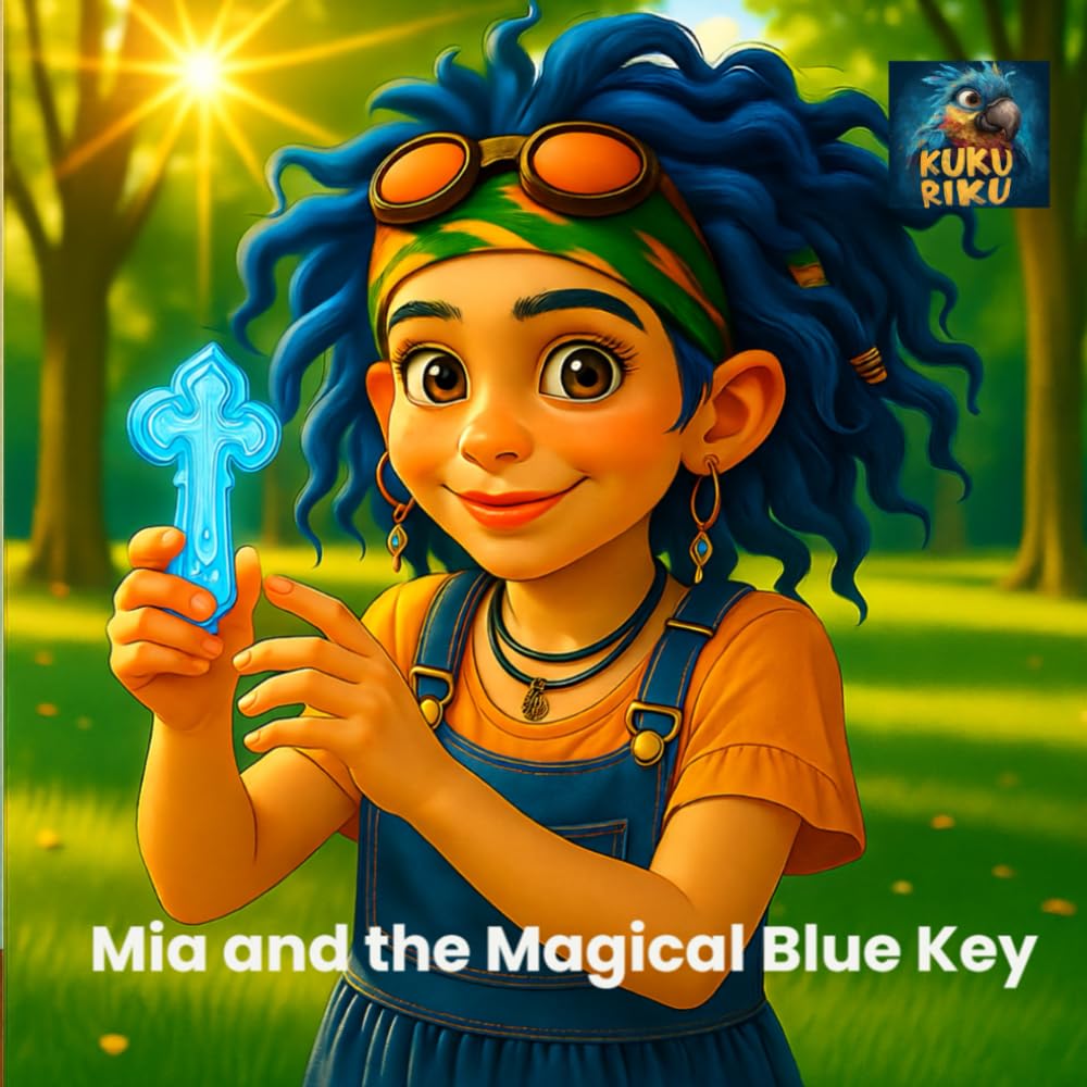 Mia and the Magical Blue Key: A Heartwarming Adventure with Glowing Butterflies and Hidden Secrets