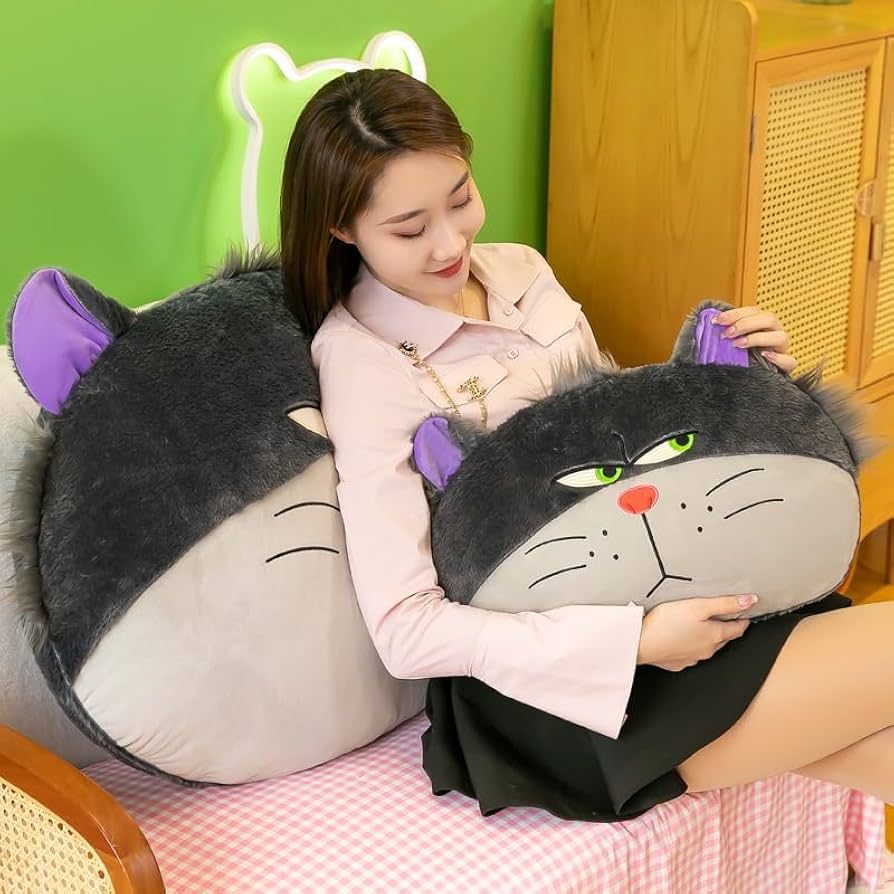 ルシファー　大きなクッション　ぬいぐるみ ルシファー 大きなクッション 受注販売 ぬいぐるみ ディズニー