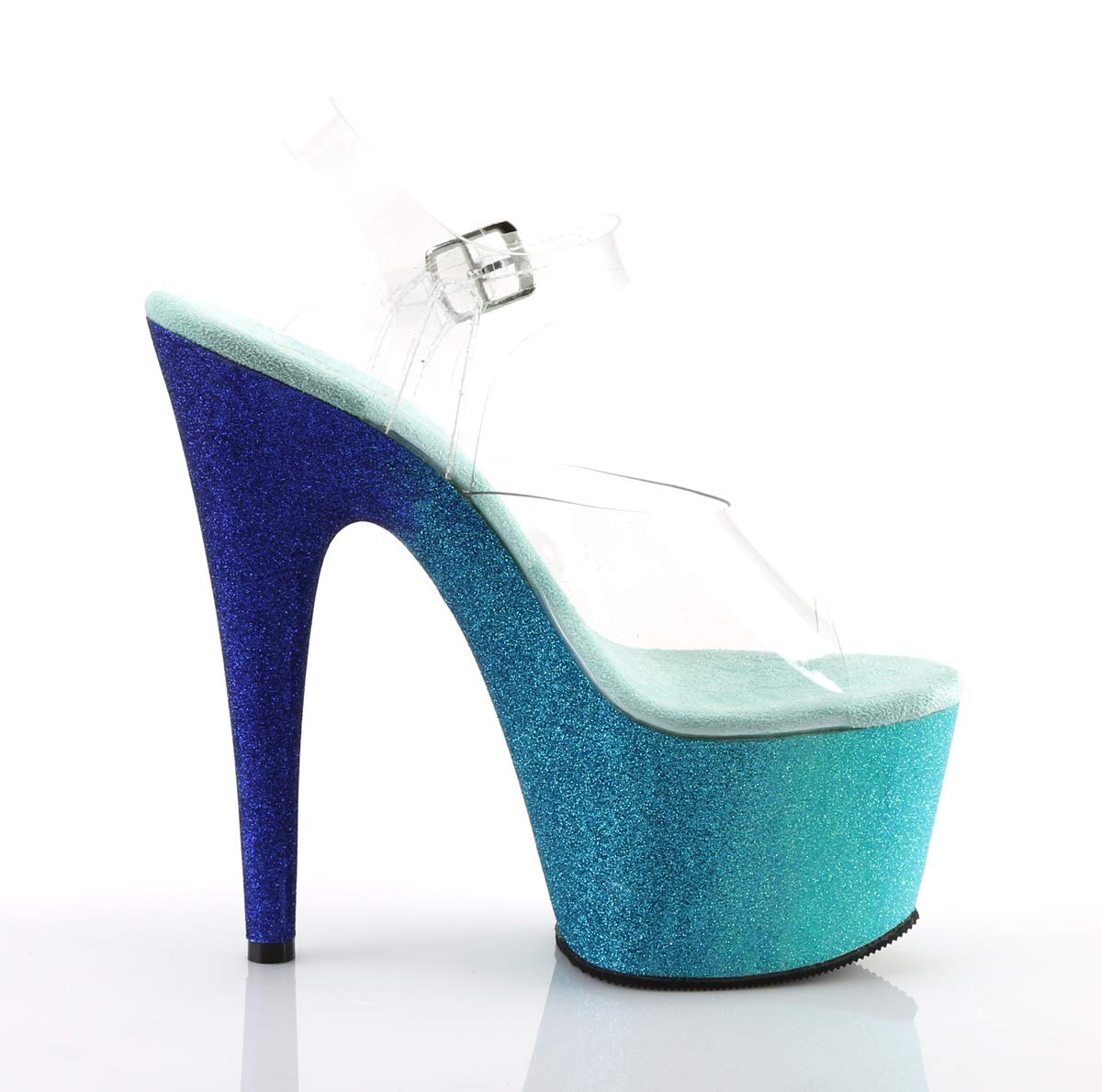 Pleaser Women's Adore-708OMBRE Ankle-Strap Sandal