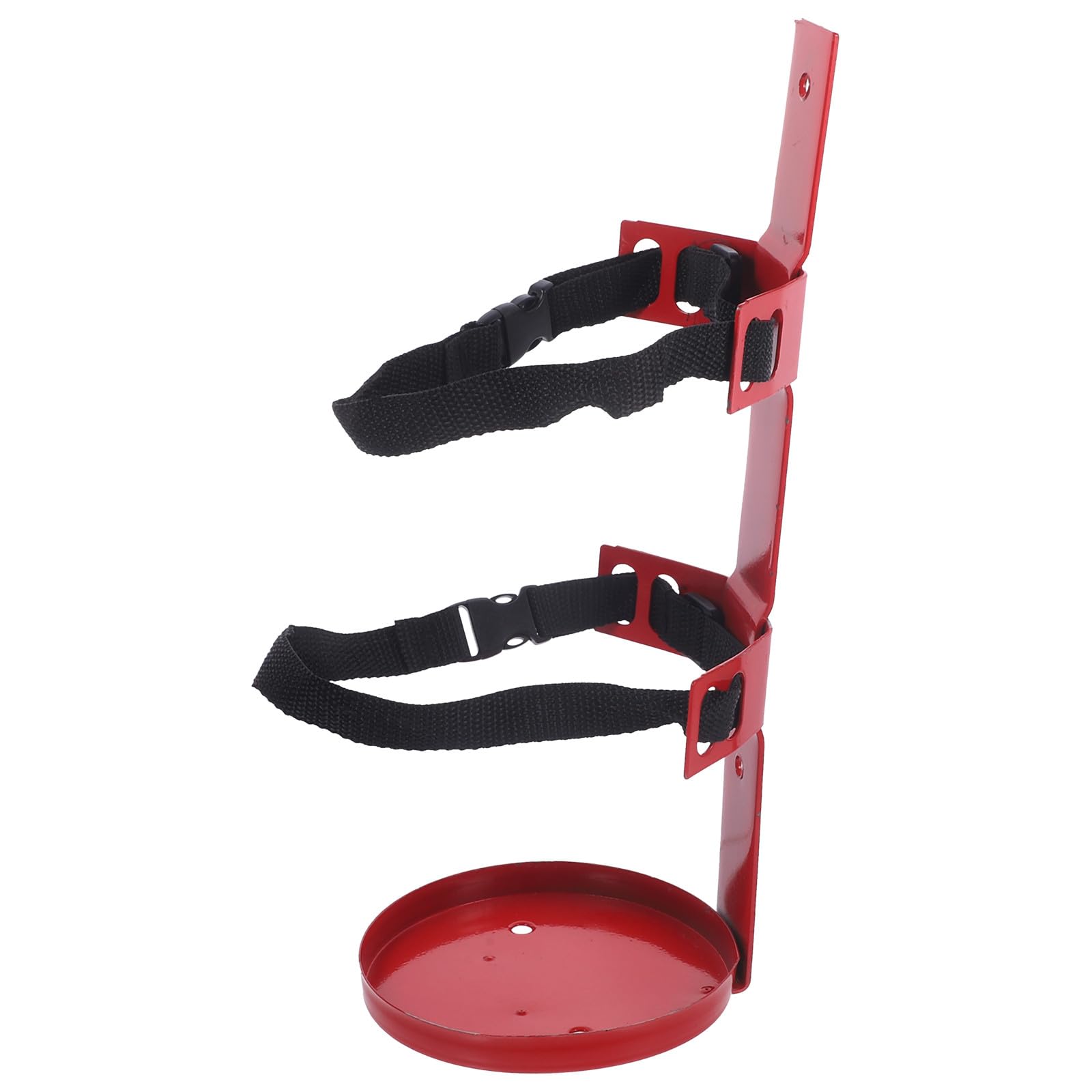 Support D’extincteur en Fer Rouge, Fixation Murale 1 Pièce
