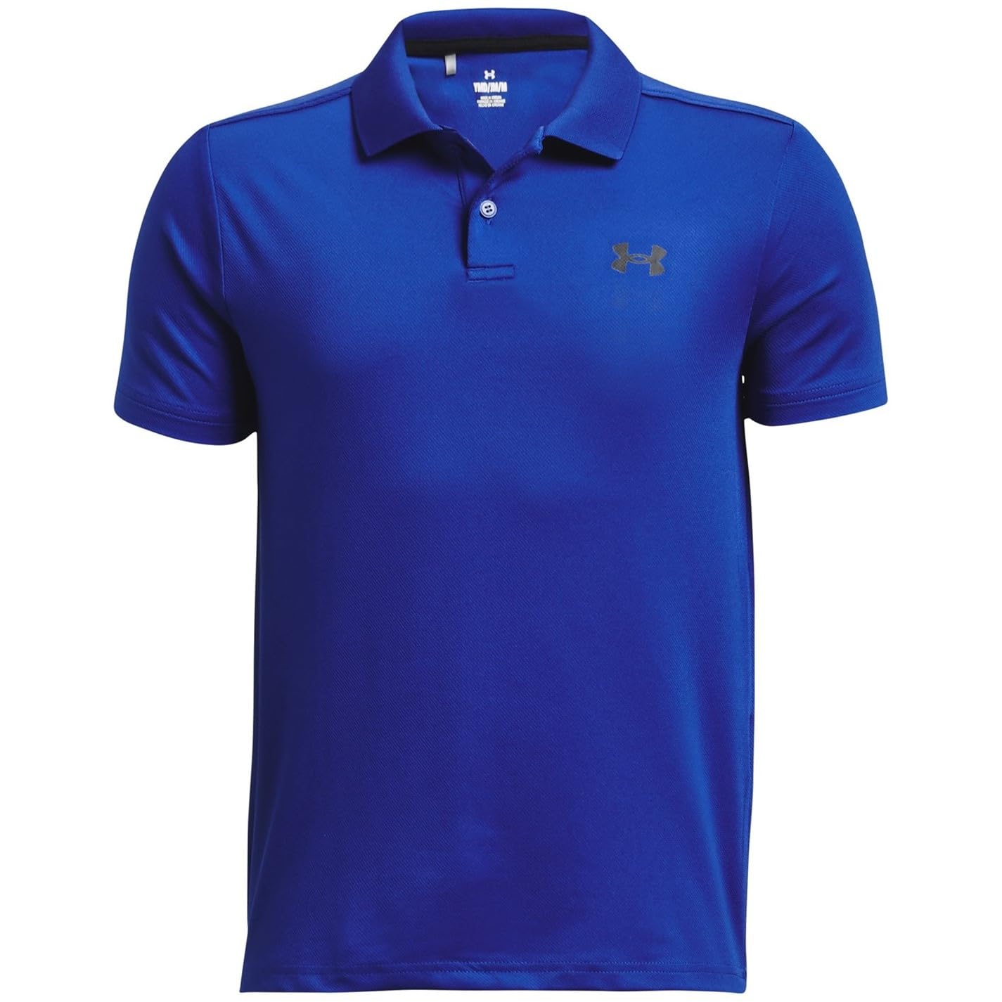 Under Armour Boys Royal/Black ' Matchplay Golf Polo Shirt, (400) / / L