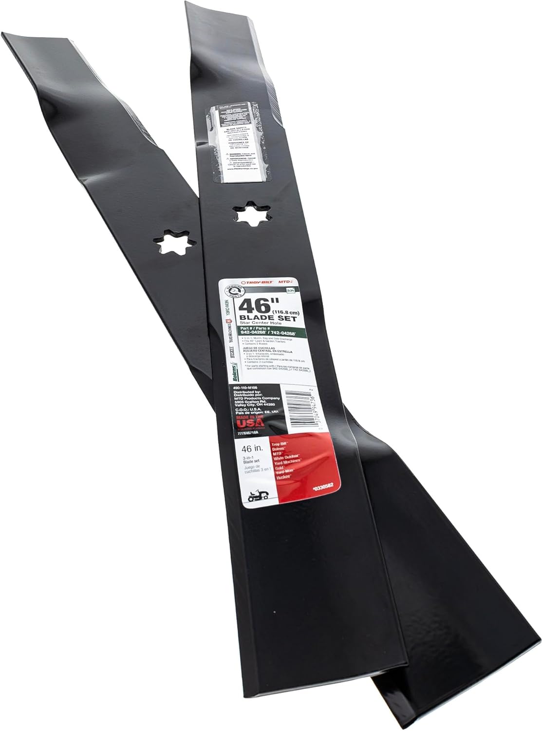 MTD Genuine Parts 46" Mulching Blade Set